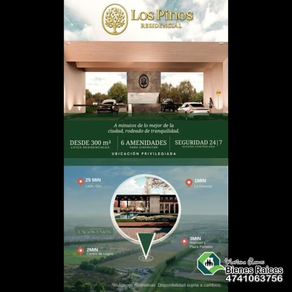 Terrenos en Venta en los Pinos Residencial en Lagos de Moreno