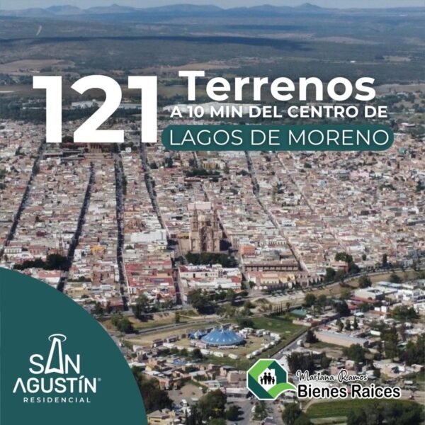 Venta de Terrenos en San Agustín Residencial